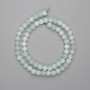 Angelite Beads Smooth Round 6mm Diameter, 39cm+/- Length on Thread