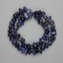 Sodalite Faceted Beads 8-16x5-7, 5mm+-, thread length 40cm+-