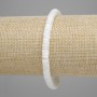 Bracelet with Mother of Pearl Rondelles, diameter 5.5x2mm±, length 18cm±, stretch