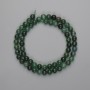 Emerald Beads Smooth Ball 6mm+-, length 39cm+