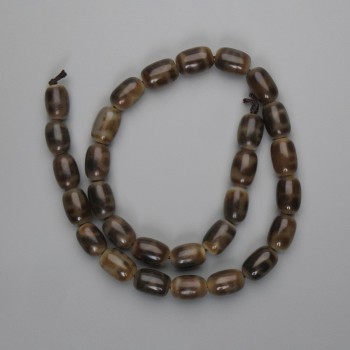 Agate Barilo Beads 14×9.5 mm ±, 39 cm length