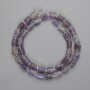 Amethyst Beads, Faceted 9–10 mm  +/- 3 mm Beads, 41 cm Length