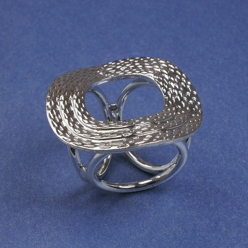 Scarf and Shawl Clip 37mm+ Silver Metal Clips, 21mm Diameter