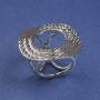 Scarf and Shawl Clip 37mm+ Silver Metal Clips, 21mm Diameter
