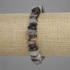 Rutilated Quartz Hairy Quartz Bead Bracelet 8-11×3-4, 5mm+-, length 18cm+-, stretch