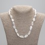 Necklace made of natural baroque pearls, diameter 17-22×9-9, 5mm±, length 45cm± 5cm extender chain