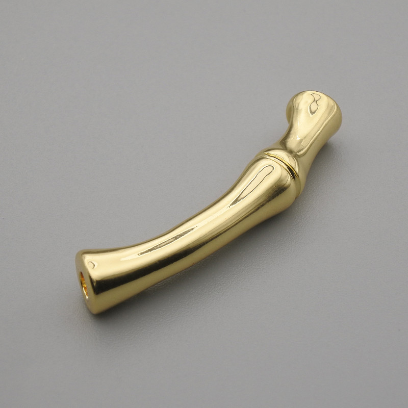 Bead Inlay Branch Gold Color, 28x5mm± hole 1.8mm± per 1 piece