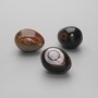 Souvenir Egg Natural Agate Stone, diameter 40×32 mm± (assorted sizes) weight from 60 g. (price per 100 g)
