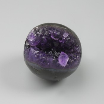 Amethyst Natural Stone Sphere with Druzy, Ø 40-50 mm+ assorted sizes weight from 100 g. (price per 100 g)