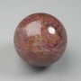 Price per 100 g Pomegranate souvenir sphere natural stone Garnet, diameter 45–60 mm ± assorted sizes weight from 180 g
