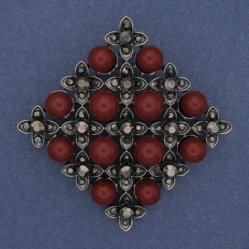 Brooch Pendant Diamond Turquoise? Wait