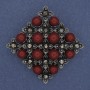 Brooch Pendant Diamond Turquoise? Wait