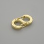 Closure Clasp 16x8.5 mm, 5mm+- golden metal