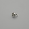 End Cap (Cap) for Beads in Silver Color, Hole 2.5 mm+; Cap diameter 4.5×1 mm+; Jewelry Findings - End Cap for Bead