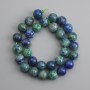 Azurite Beads smooth ball, diameter 12.5 mm±, length 38 cm