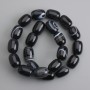 Agate Barilo Beads, 17-17.5x12, 5-13mm±, length 39 cm ±