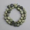 Tiger's Eye Beads, faceted with diameter 9-13×10-12mm, length 37cm