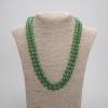 Long Chrysoprase Necklace with Smooth Round Beads, 8mm diameter, length 118 cm