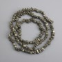 Pyrite Chip Beads, 5-10×3-6mm, length 76cm, ±
