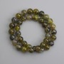 Dragon Vein Agate Beads Smooth Round 10mm, 38cm Length