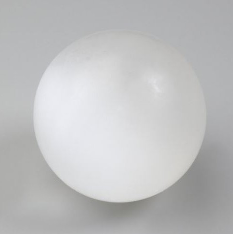 Souvenir sphere natural stone Selenite, diameter 66mm+- weight from 405 g