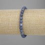 Coral bracelet with sponge texture smooth bead, bead diameter 6mm ±, length 18cm ± stretch