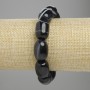 Bracelet Agate barrel, diameter 17-18x12-13mm±, length 18cm± stretch