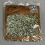 Light blue rhinestones stones, color light blue, diameter 4mm ± pack /75g (+ -)