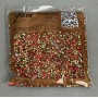 Red rhinestones, stone color red, diameter 4mm+- pack /75g (+ -)