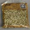 Yellow rhinestones, 3 mm diameter +- pack /110 g (+ -)