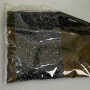 Rhinestones, black stones, color black, diameter 2 mm +- pack /50 g (+ -)