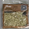Yellow rhinestones, 2 mm diameter ±, pack /30 g (+/-)