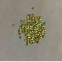 Green rhinestones stones, color green, diameter 2.5 (+/-) mm pack /4 g (+/-)