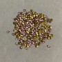 Purple rhinestones, stones color purple, diameter 2.5(±) mm, pack /4 g(±)