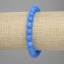 Apatite bracelet smooth bead, diameter 8mm+- , length 18cm+- stretch