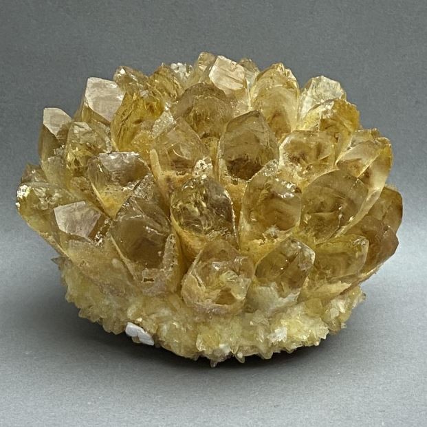 Honey Citrine druse souvenir 110x75mm± weight 944g. (per 100g.)