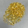 Citrine chip without a hole 2–7x2–6 mm +- (per 100 g +- )