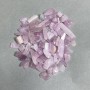 Natural Kunzite stone chip without a hole 6-28x4-10mm+- (per 100g+-)
