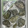 Souvenir stone Epidote assorted sizes (price per box) 9x8 cm+