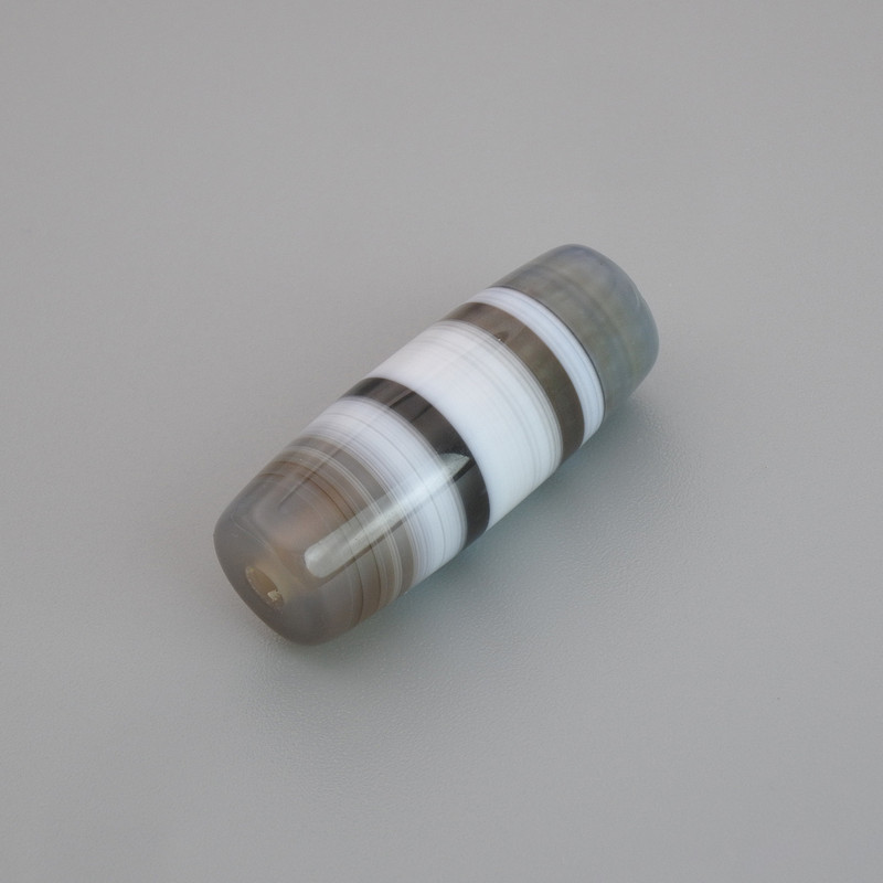 Price per 1 pc. Agate natural stone bead insert 22.5-25×9.5 mm+- (assorted sizes)