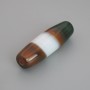 Price per 1 pc. Bead-insert natural stone Agate 30-32x7.5-10mm+- (assorted size)