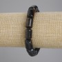 Hawk’s Eye and Tiger’s Eye bracelet cylindrical beads, diameter 14x10mm ±, length 18cm ± stretch