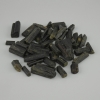 Unprocessed Green Tourmaline (Epidote) Interior Souvenir Stone Cutting 10-28x5-9mm± (Assorted size) (per 100g±)