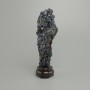 Decorative mineral souvenir, unpolished chalcopyrite on a stand 170x40-50 mm+- (assorted sizes)