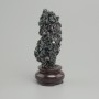 Raw souvenir stone for interior display Chalcopyrite on a stand 110x40mm+- (assorted sizes)