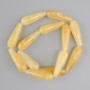 Citrine beads drop, diameter 31-32x10-10, 5mm+-, length 41cm+- on a fishing line