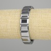 Terahertz bracelet, link, diameter 14×10mm ±, length 18cm ± stretch