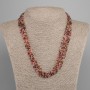 Multi-strand strand (8 strands) Tourmaline faceted bead 2mm+-, length 50cm+-, magnetic clasp