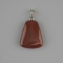 Pendant Carnelian trapezoid 17x21mm+-, length 30mm+-
