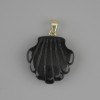 Shell pendant Agate 22x22xmm +- , length 30mm +-